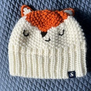 Joules Fox Winter Hat 0-6M